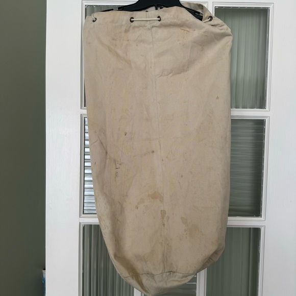 Vintage Rare MONTREAL CANADIENS Equipment Duffel Bag NHL Hockey CANVAS Bag - Picture 8 of 12